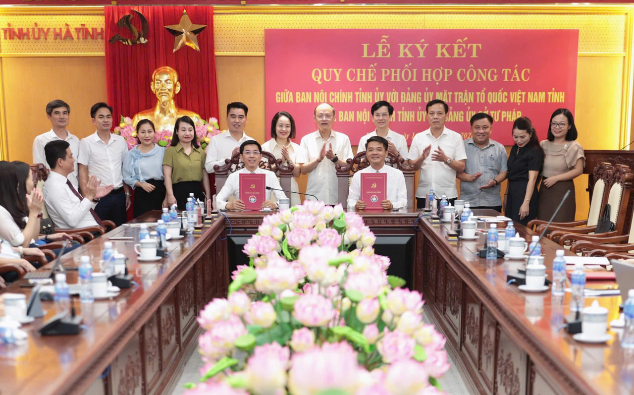 Tăng cường phối hợp công tác nội chính, phòng chống tham nhũng và cải cách tư pháp ở Hà Tĩnh