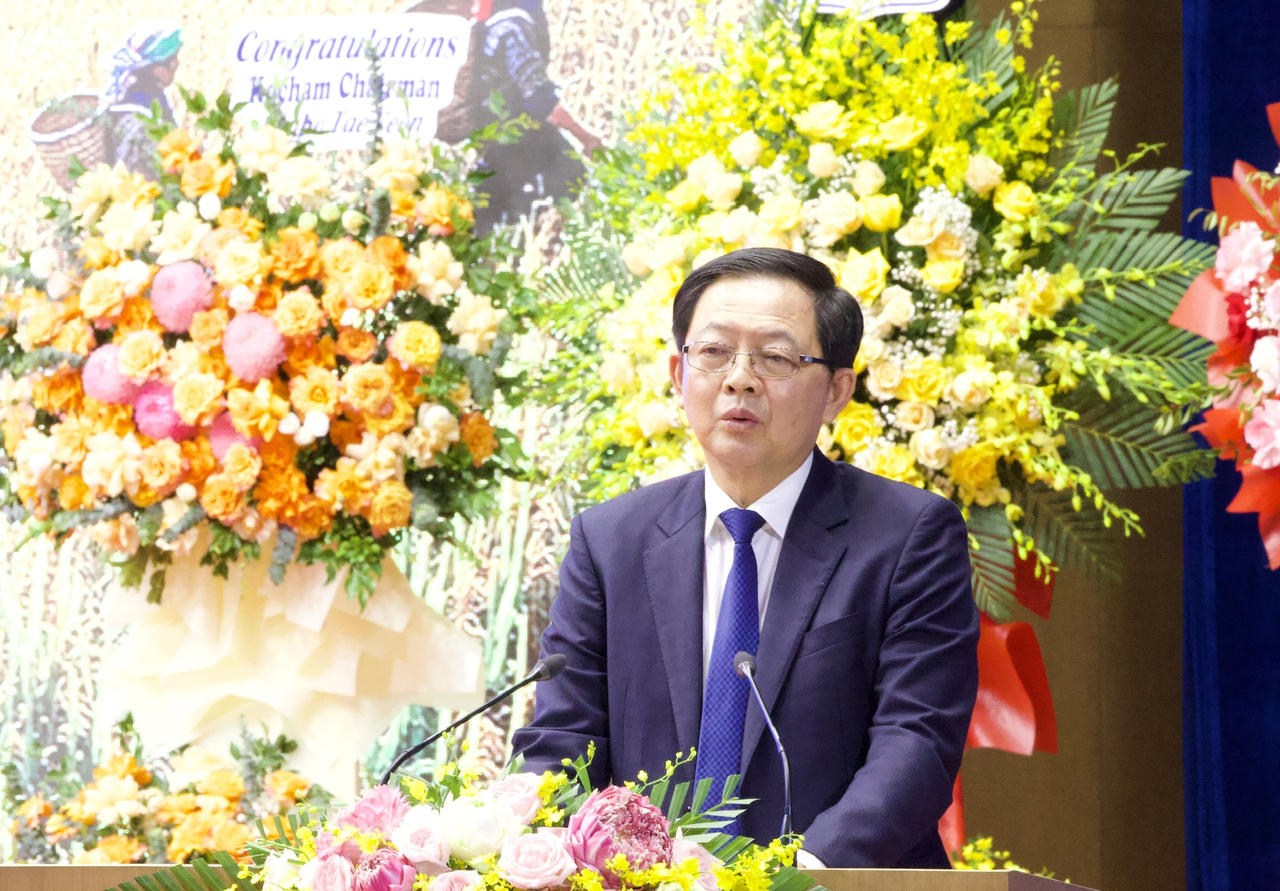 Phó Thủ tướng Hồ Quốc Dũng phát biểu chỉ đạo tại hội nghị (Ảnh: Nguyễn Hải)