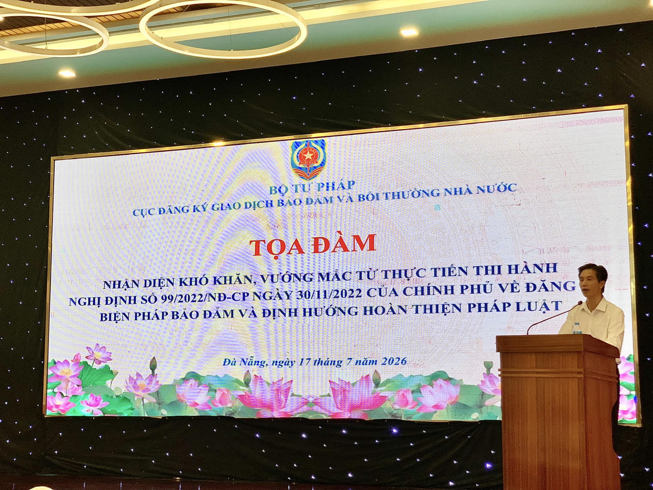Tiếp tục hoàn thiện pháp luật về đăng ký biện pháp bảo đảm từ thực tiễn thi hành Nghị định số 99/2022/NĐ-CP
