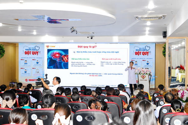 Cà Mau: Thanh Vũ Medic lan tỏa kiến thức phòng ngừa đột quỵ