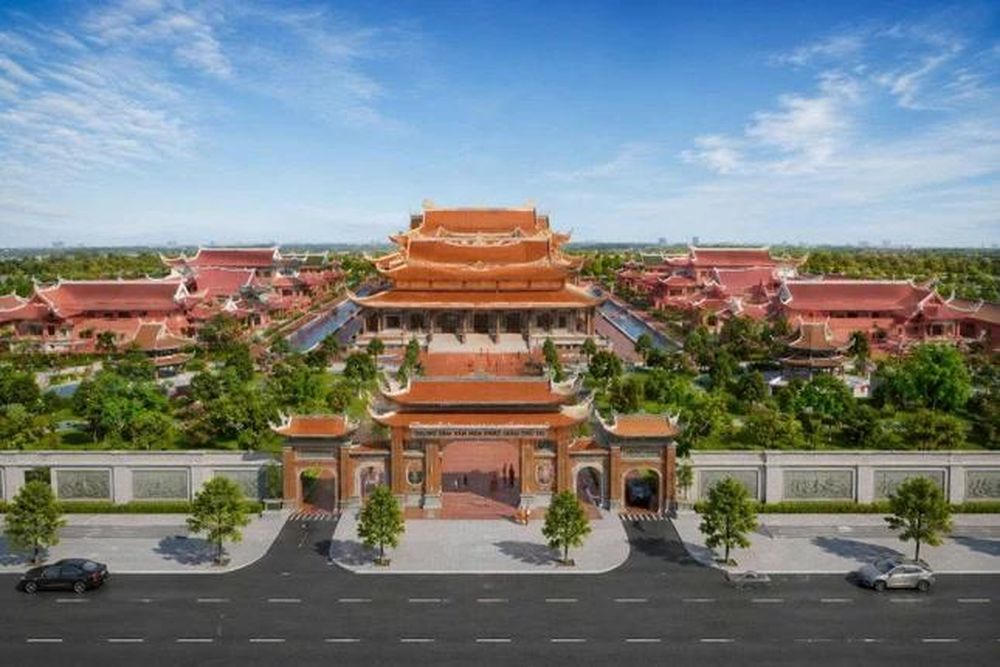 Dự kiến, quý IV năm 2028, Trung tâm Văn hóa Phật giáo Thủ đô được đưa vào sử dụng (Ảnh: Giác Ngộ.online).