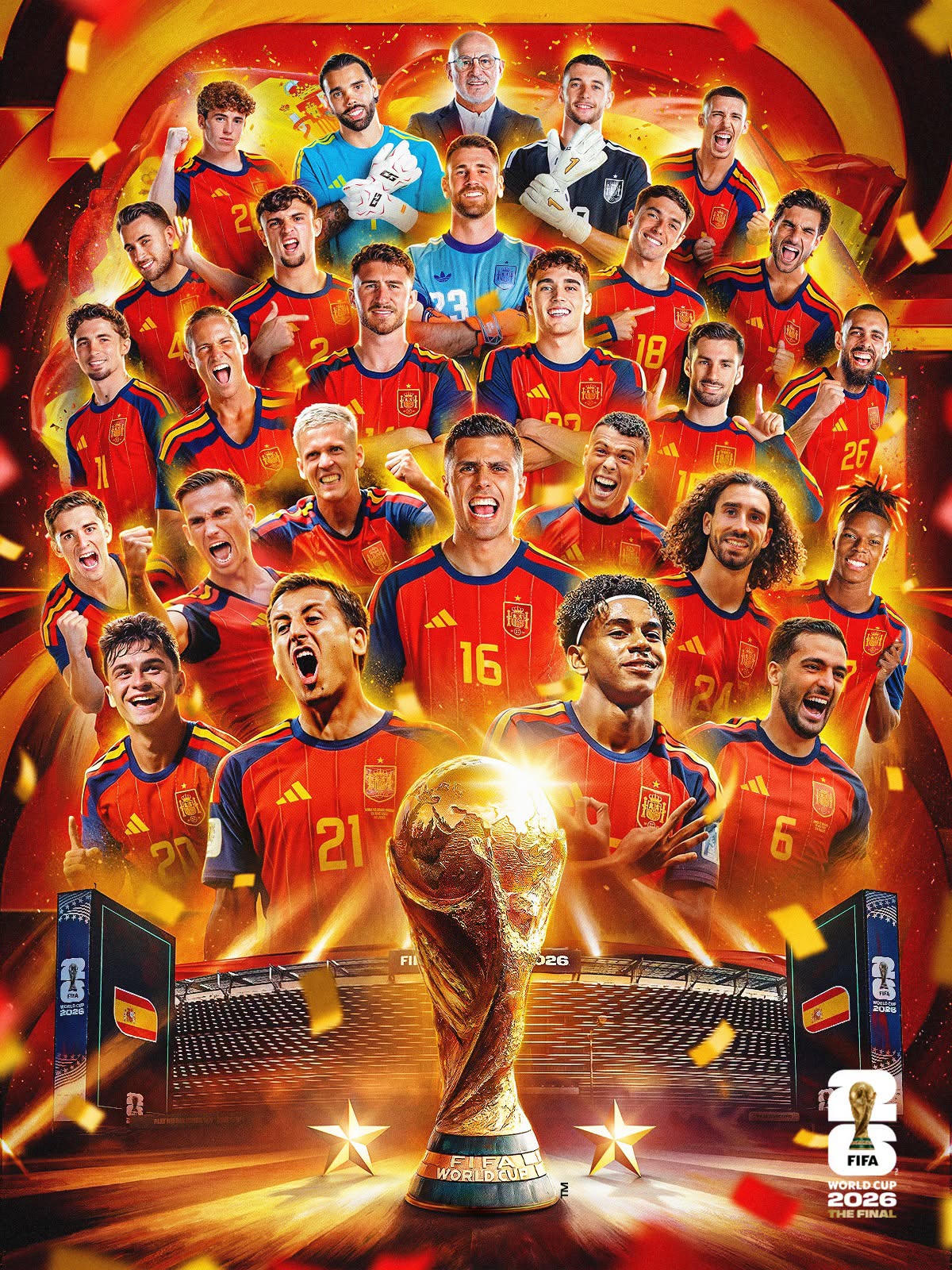 Tây Ban Nha vô địch World Cup 2026
