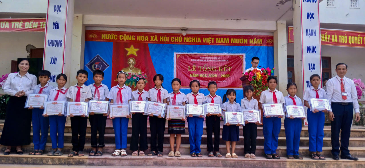 Năm học 2025-2026 khép lại với nhiều kết quả đáng ghi nhận.