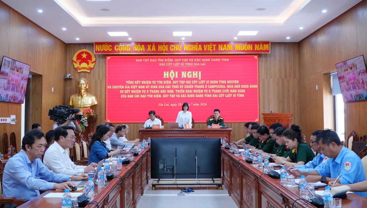 Gia Lai: Công tác tìm kiếm, quy tập hài cốt liệt sĩ là nhiệm vụ chính trị đặc biệt quan trọng