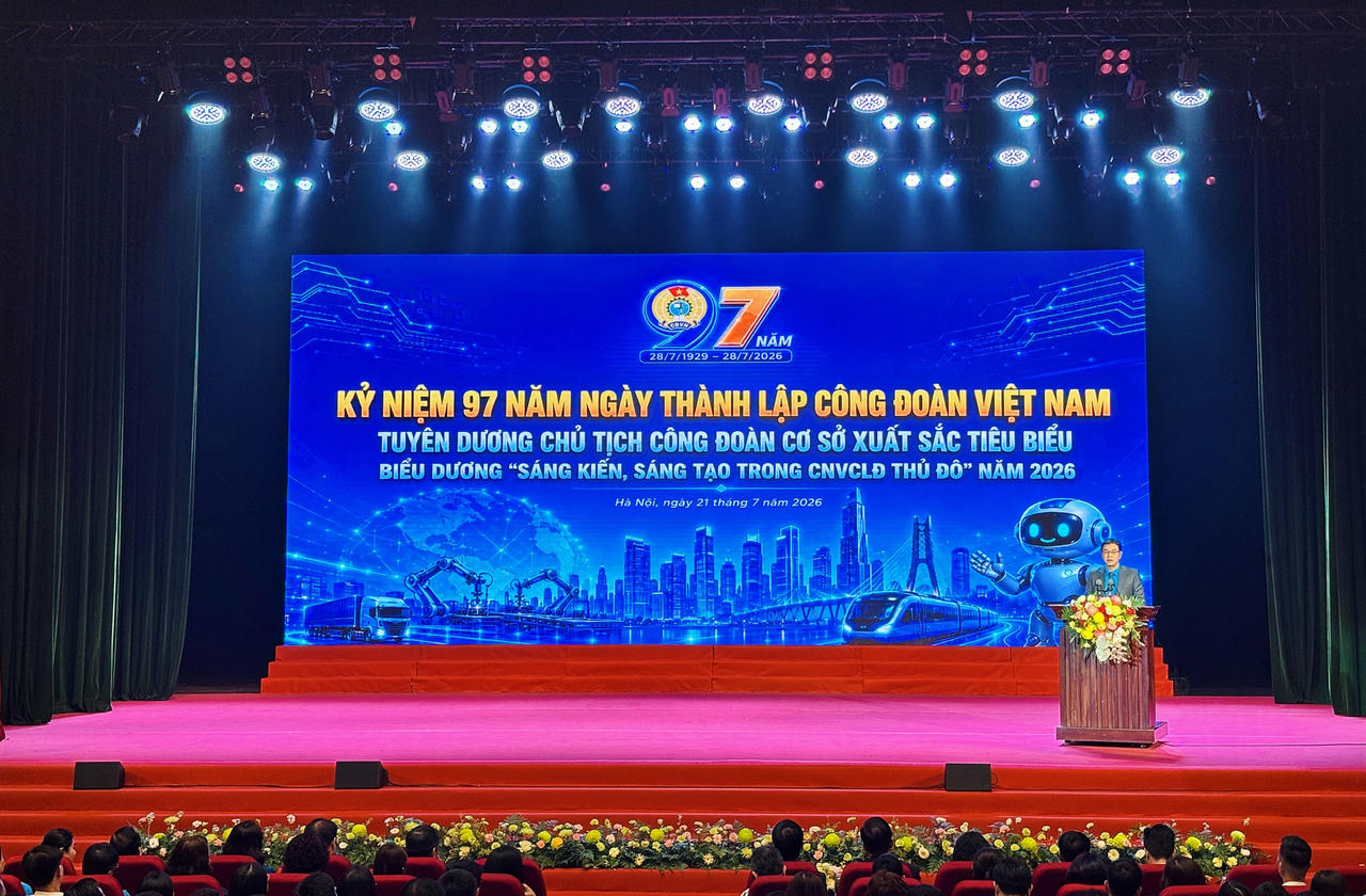 Quang cảnh buổi lễ. (Ảnh: H.G)