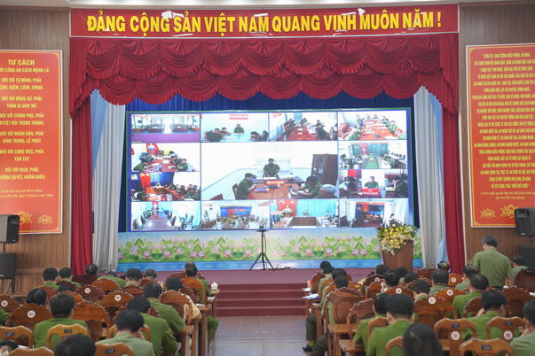 Công an Cà Mau hoàn thành 150 nhiệm vụ Nghị quyết 57