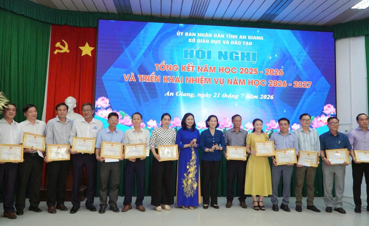 Ngành giáo dục tỉnh An Giang quyết tâm hoàn thành thắng lợi nhiệm vụ năm học 2026-2027