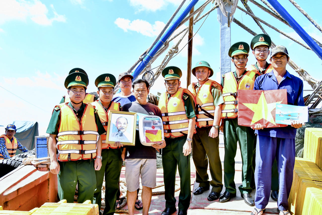 BĐBP TP Cần Thơ ra quân cao điểm chống khai thác IUU