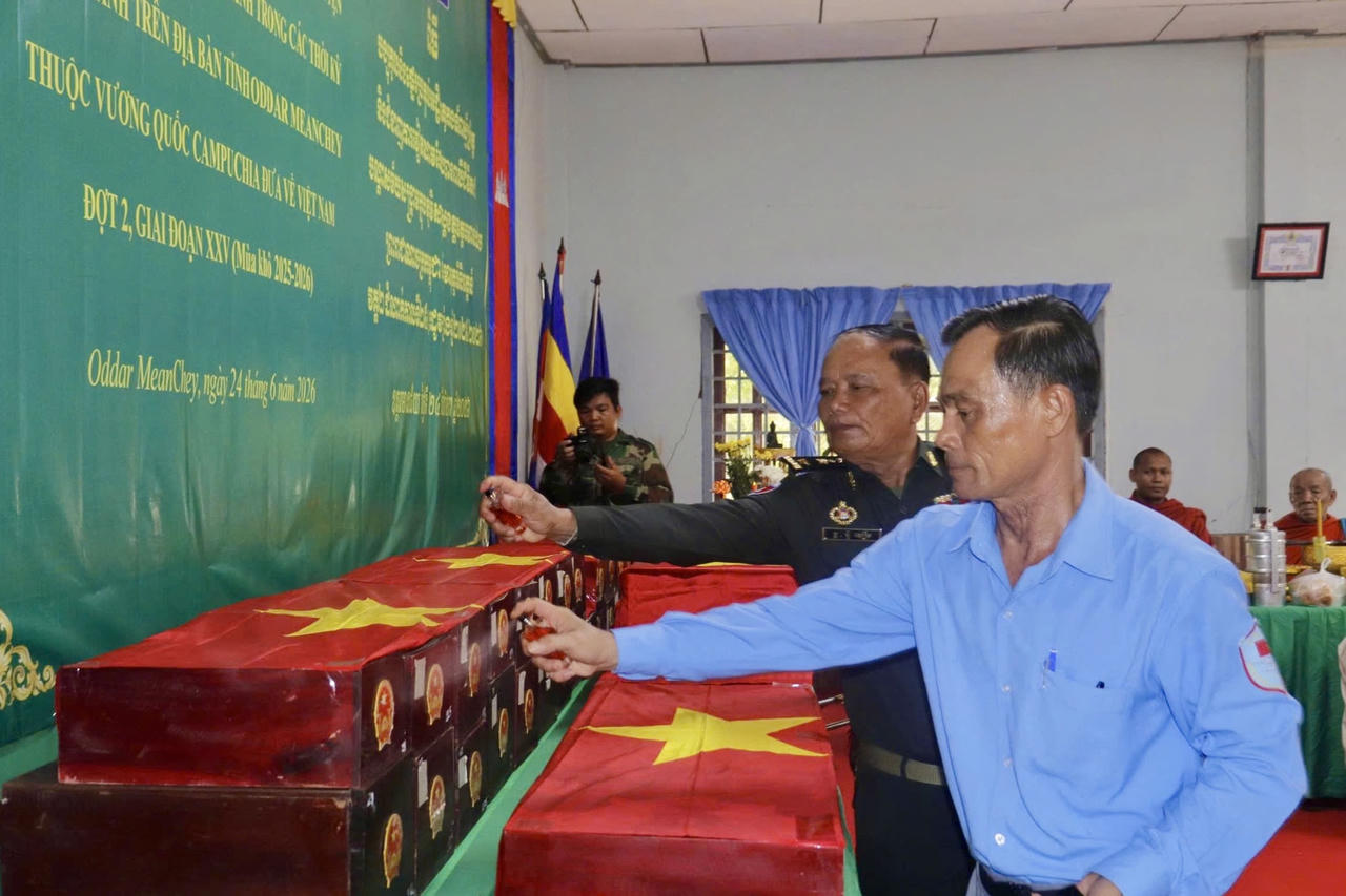 Tây Ninh chuẩn bị bàn giao 8.000 mẫu sinh phẩm hài cốt liệt sĩ để giám định ADN