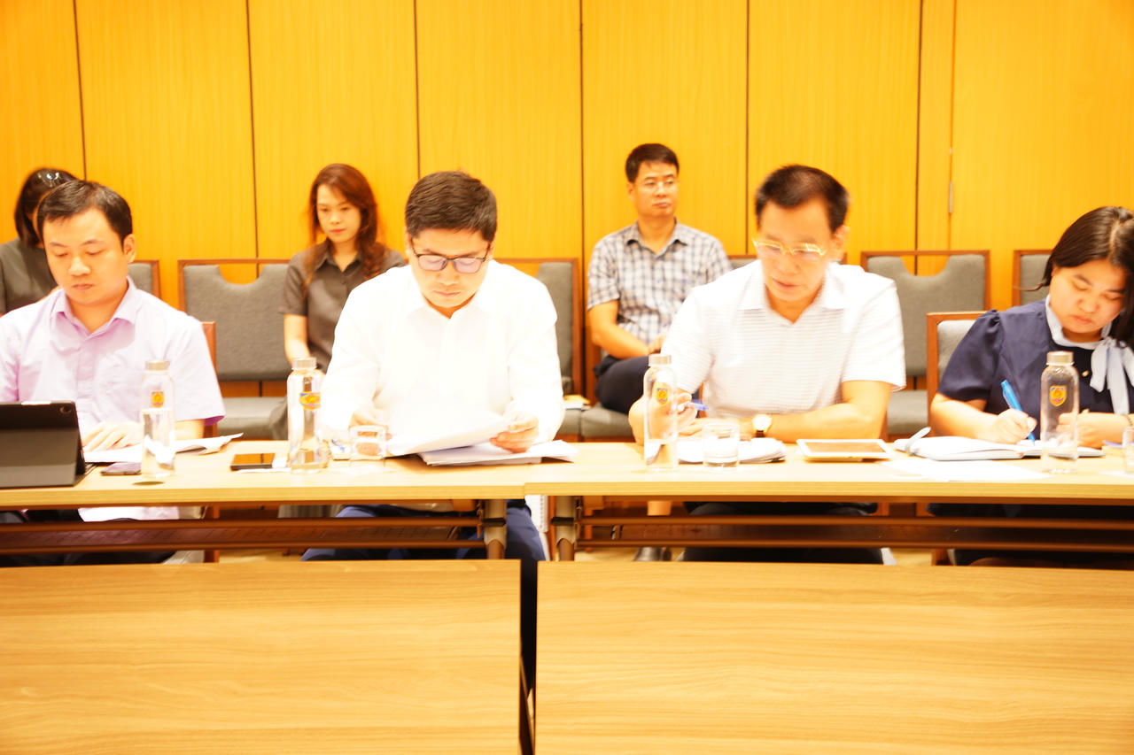 Các địa biểu tại cuộc họp.