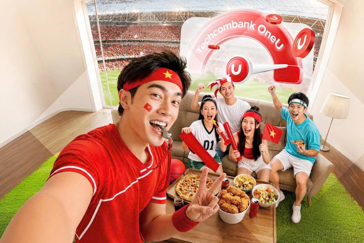 Techcombank triển khai hàng loạt ưu đãi được thiết kế riêng cho chủ đề World Cup như Đại tiệc bóng đá, 1 triệu deal độc quyền. Ảnh: Techcombank