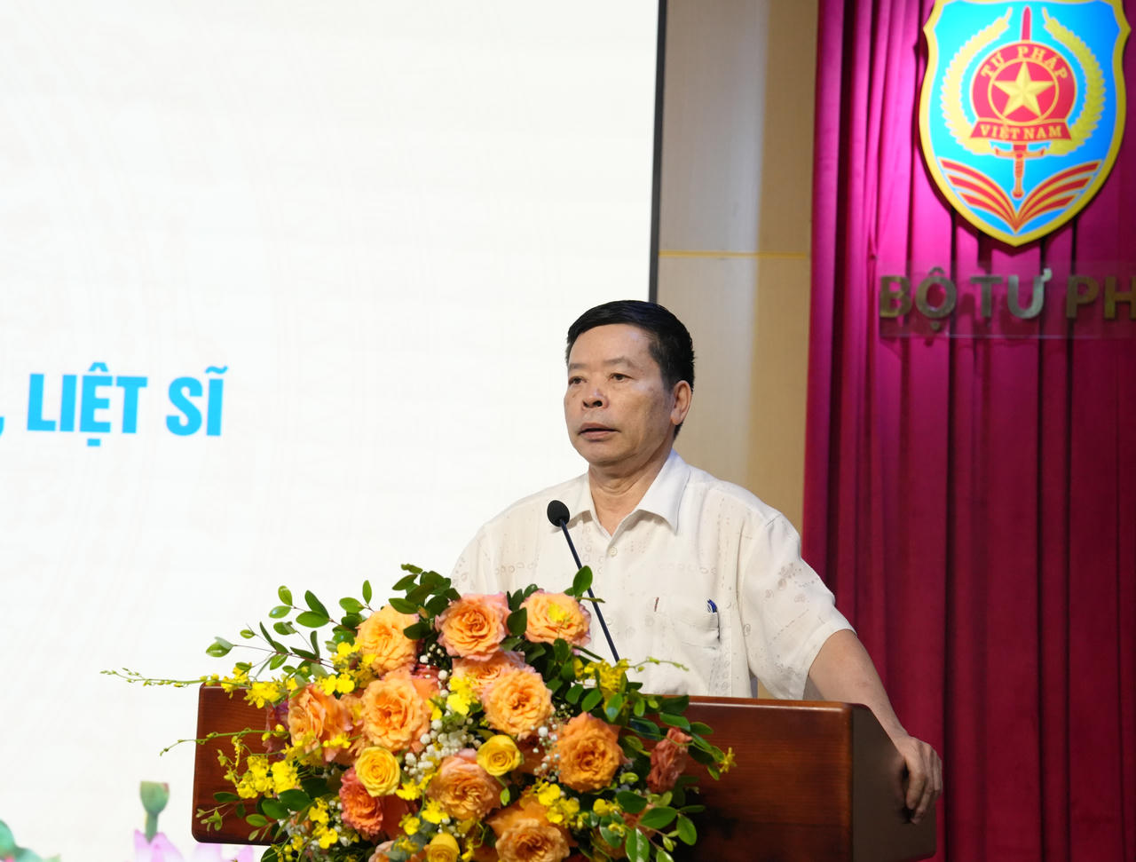 Bộ Tư pháp gặp mặt tri ân nhân kỷ niệm 79 năm Ngày Thương binh – Liệt sĩ