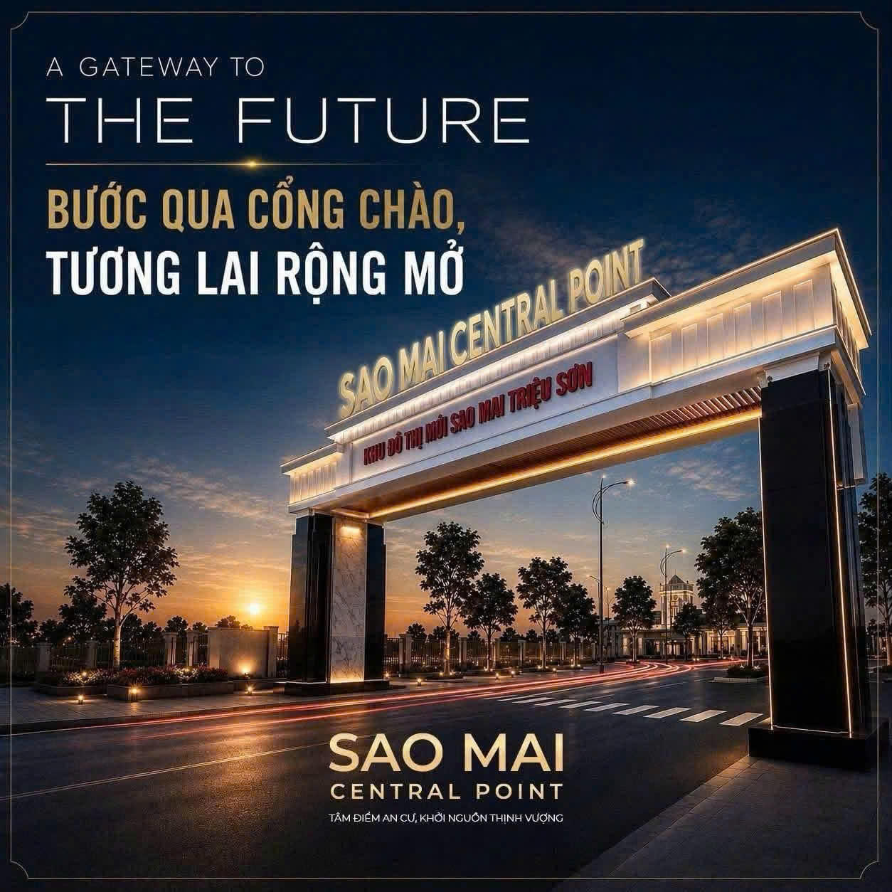 Một tọa độ vàng mở ra không gian sống xanh cùng hạ tầng đồng bộ vượt trội tại Triệu Sơn.