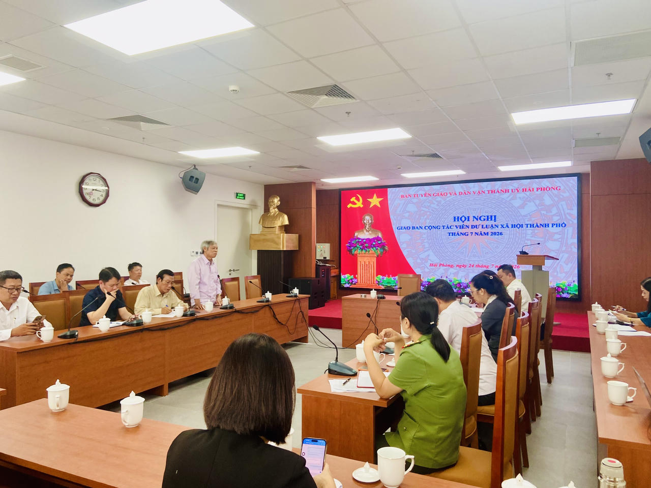 Quang cảnh hội nghị ( Ảnh: Đông Bắc)