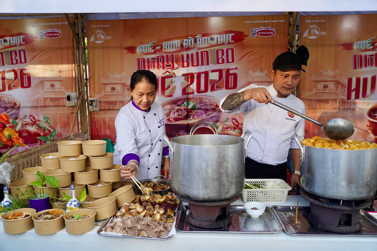 Độc đáo ẩm thực 3 miền tại chương trình "Huế - Kinh đô ẩm thực"