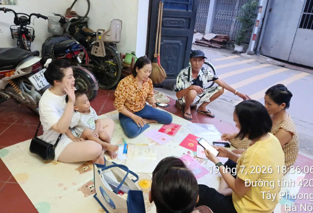 Hà Nội tăng tốc Chiến dịch “45 ngày”: Xã Tây Phương quyết tâm làm giàu, làm sạch dữ liệu đất đai