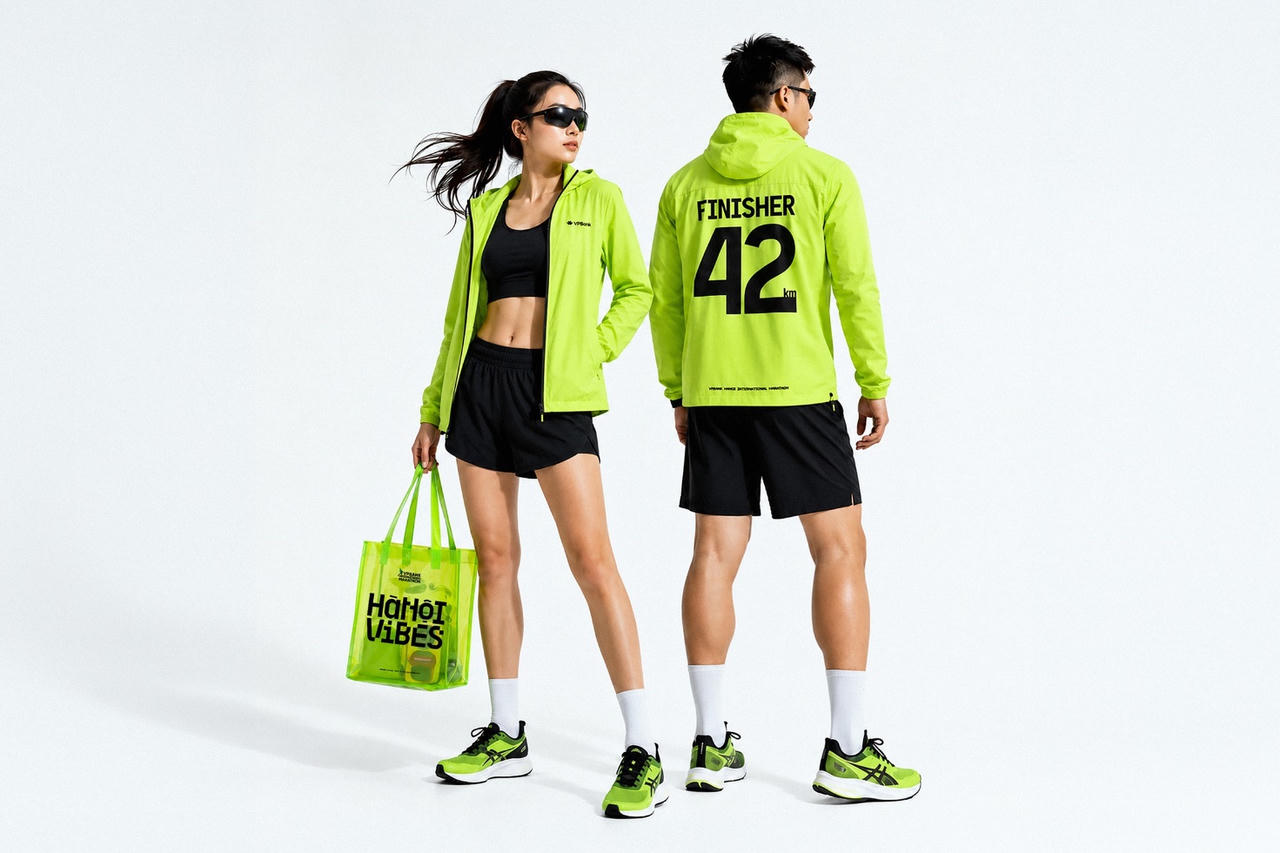 Áo khoác dành cho Finisher lần đầu xuất hiện tại VPBank Hanoi International Marathon