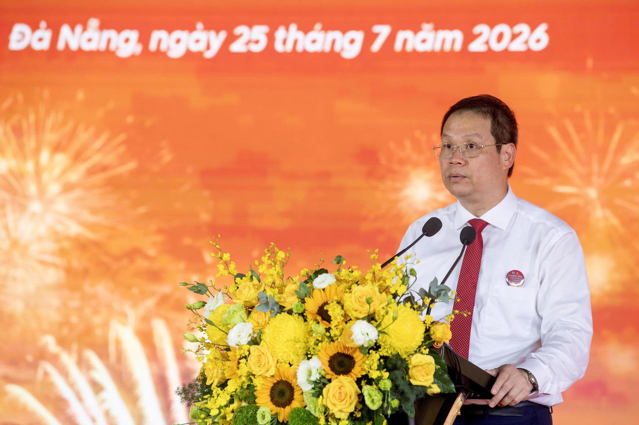 Chủ tịch UBND TP. Đà Nẵng phát biểu tại Lễ khởi công