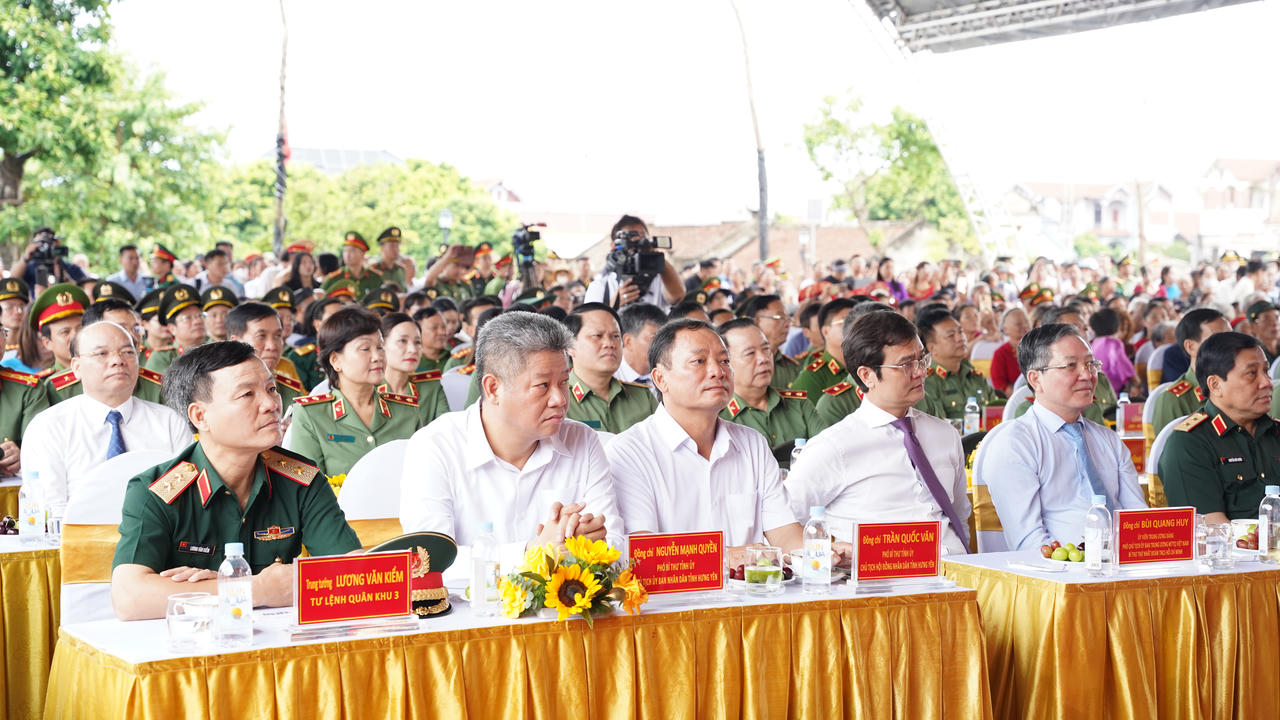Khánh thành Khu lưu niệm Anh hùng liệt sĩ Công an nhân dân Bùi Thị Cúc