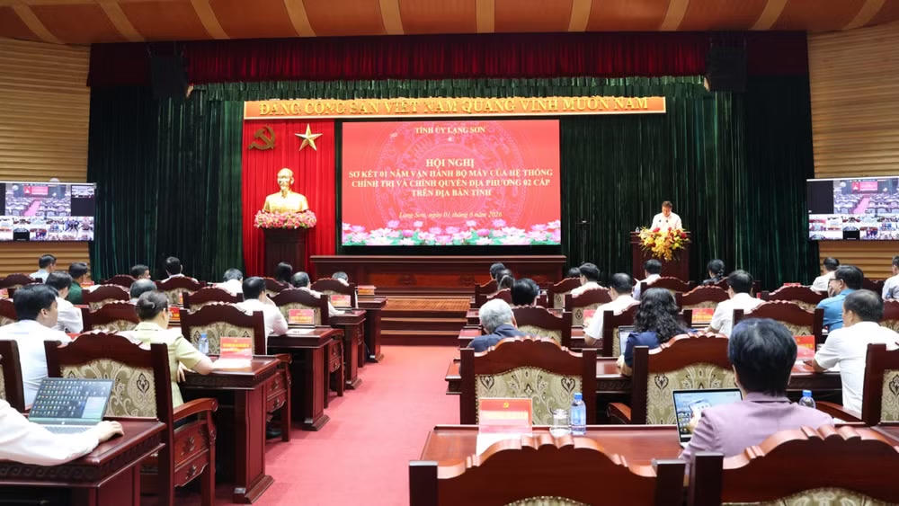 Lạng Sơn sơ kết việc vận hành bộ máy của hệ thống chính trị và chính quyền địa phương 2 cấp