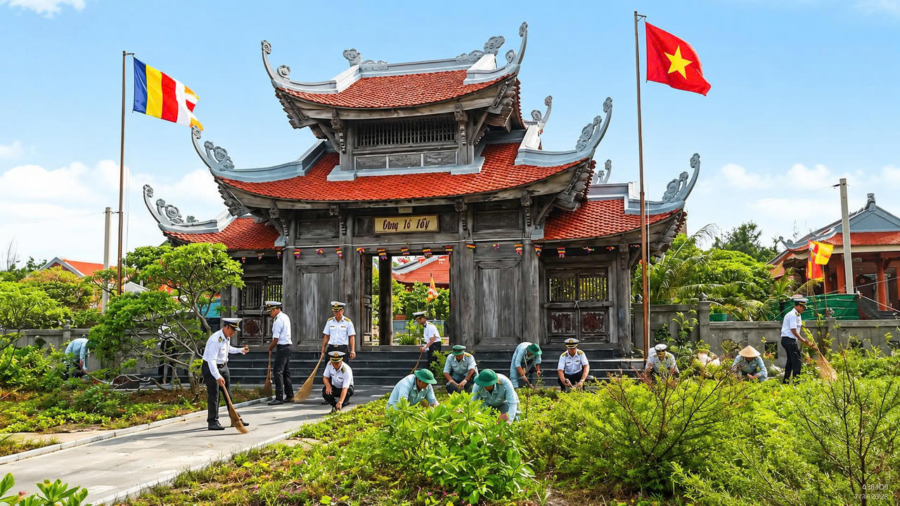 Đặc khu Trường Sa: Viết tiếp đạo lý “Uống nước nhớ nguồn”