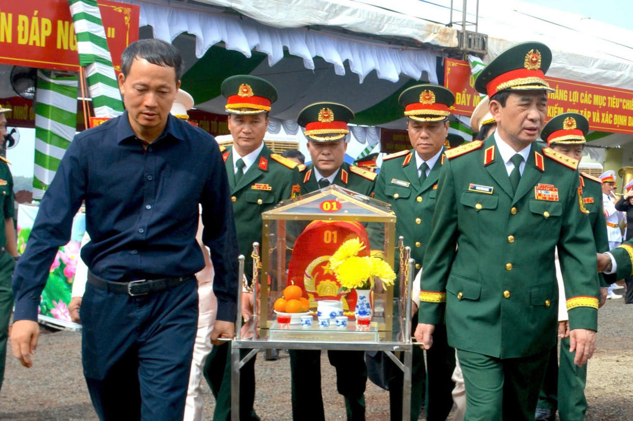 Phó Thủ tướng Phan Văn Giang dự Lễ triển khai tìm kiếm, quy tập hài cốt liệt sĩ tại Đồng Nai