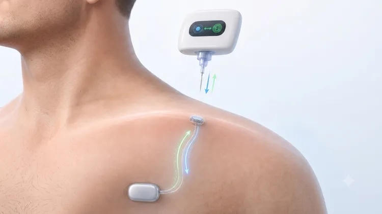 Phát triển thành công ổ cắm sinh học dưới da, sạc pin thiết bị y tế chỉ bằng một lần đâm kim