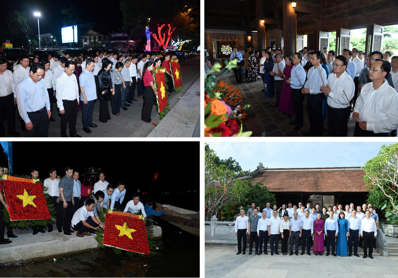 Ông Tô Huy Vũ - Bí thư Đảng ủy, Chủ tịch HĐTV tham gia chương trình về nguồn cùng Đoàn công tác NHNN tại tỉnh Quảng Trị, Hà Tĩnh và Nghệ An. Đoàn công tác đã đến dâng hương, dâng hoa tưởng nhớ các Anh hùng liệt sĩ và trao tặng an sinh xã hội tại 03 tỉnh với tổng số tiền là 30 tỷ đồng (mỗi tỉnh 10 tỷ đồng)