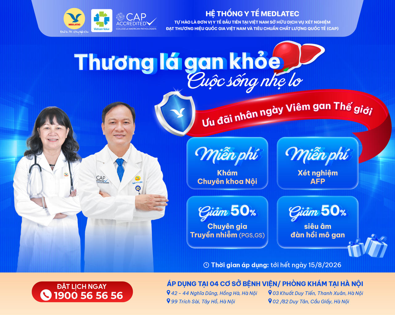 5 xét nghiệm nên thực hiện định kỳ để bảo vệ lá gan khỏe mạnh