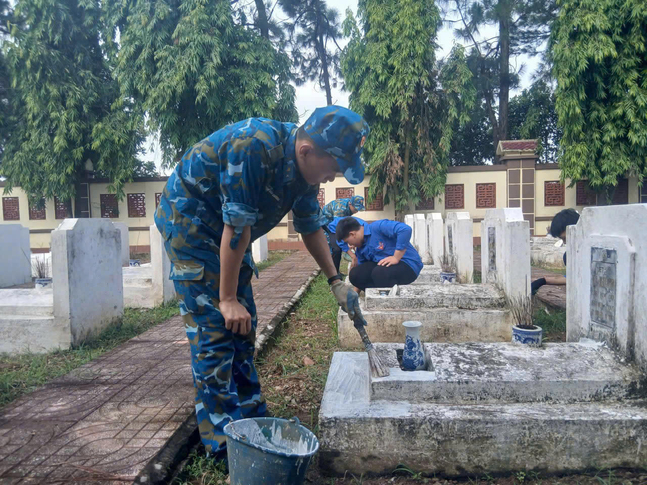 Trung đoàn 260, sư đoàn 361, Quân chủng PK- KQ tổ chức nhiều hoạt động tri ân nhân kỷ niệm 79 năm ngày Thương binh – Liệt sĩ