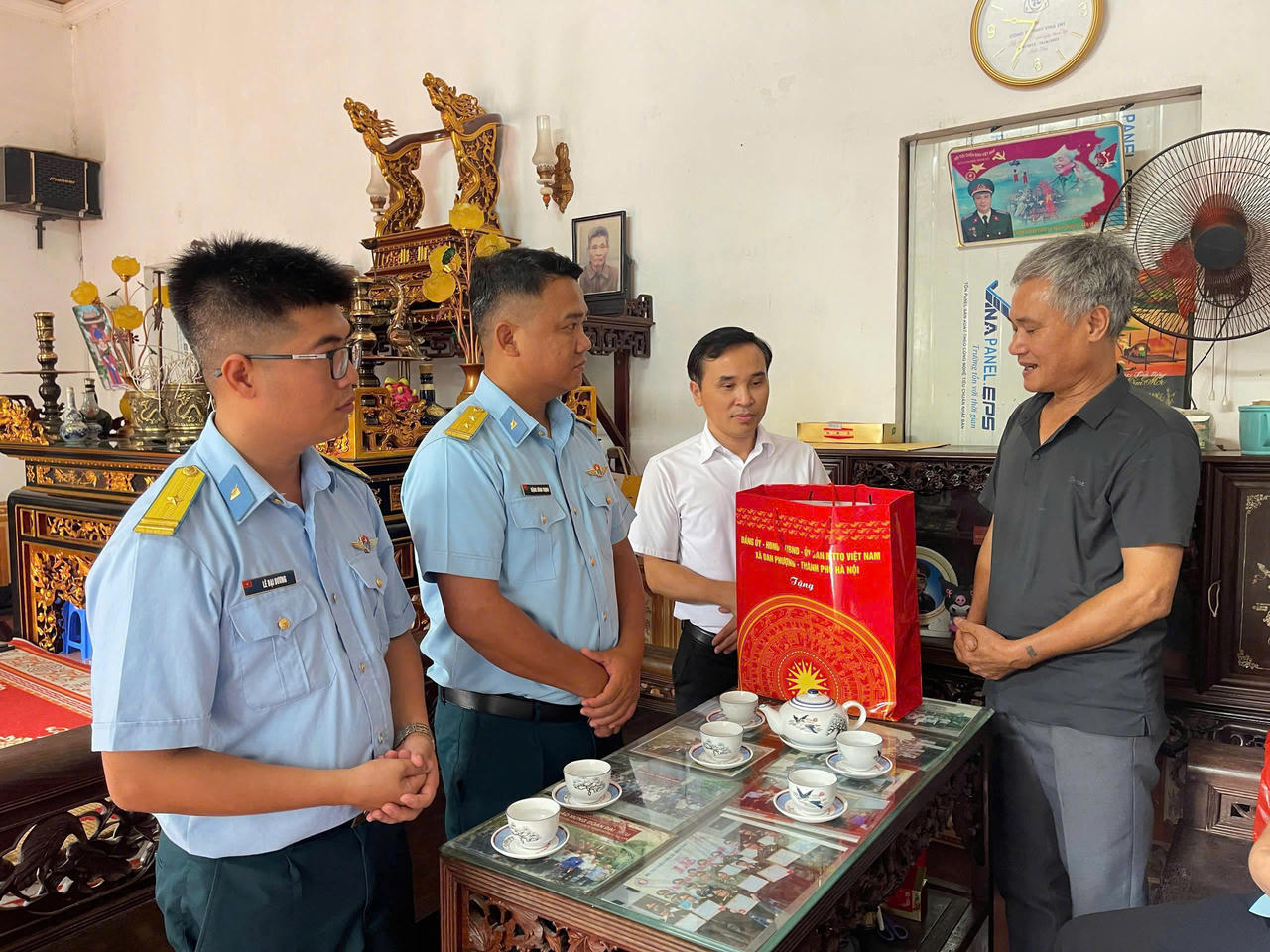 Trung đoàn 260, sư đoàn 361, Quân chủng PK- KQ tổ chức nhiều hoạt động tri ân nhân kỷ niệm 79 năm ngày Thương binh – Liệt sĩ