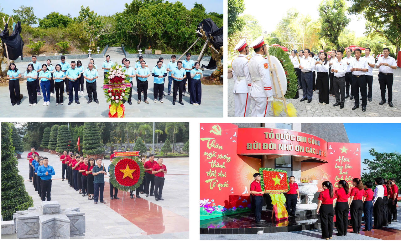 Các đơn vị trong hệ thống Agribank dâng hương tưởng niệm, tri ân Anh hùng liệt sĩ