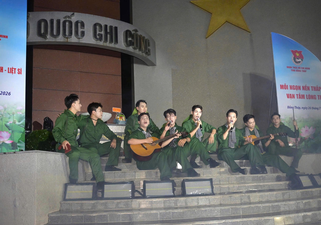  Đồng Tháp đã đồng loạt tổ chức các hoạt động tri ân các Anh hùng liệt sĩ nhân Ngày Thương binh - Liệt sĩ