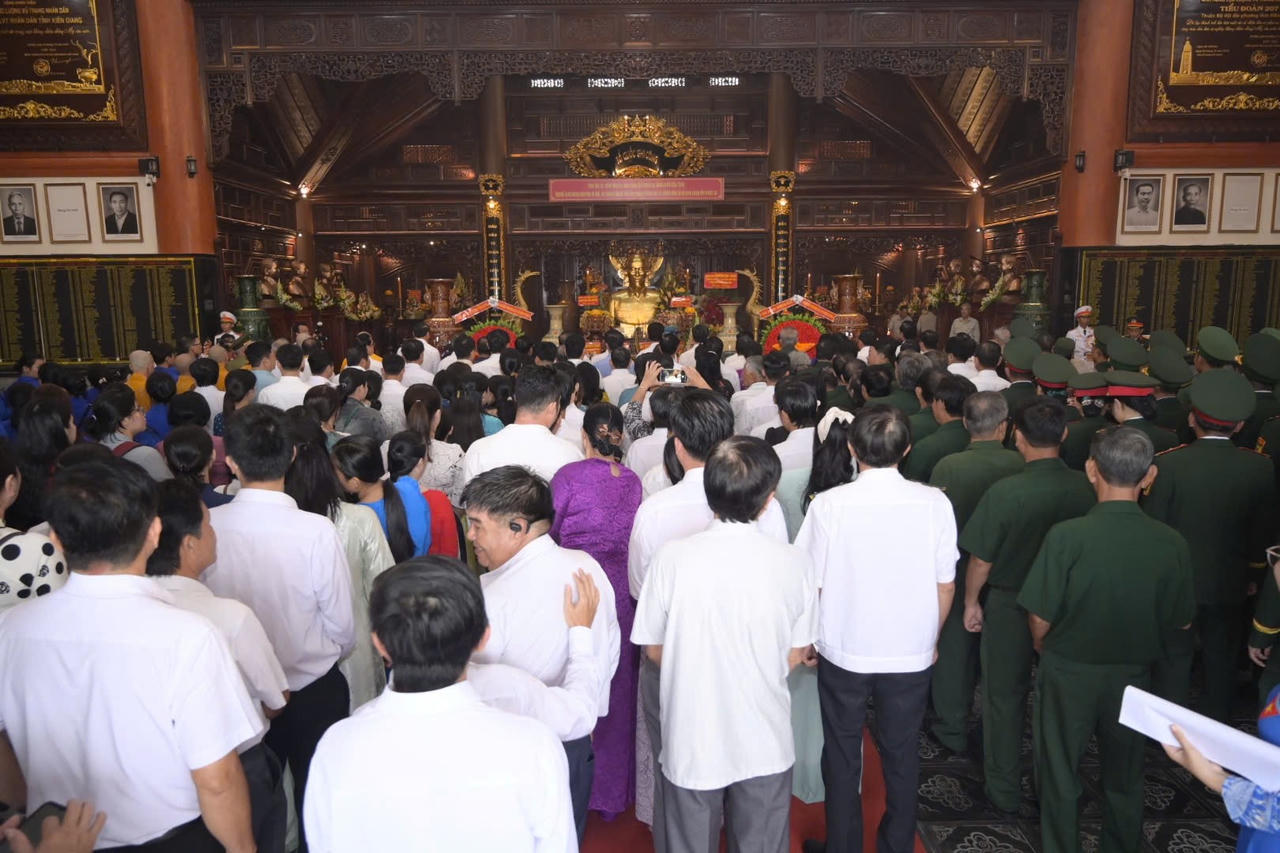 Quang cảnh buổi lễ Ảnh: Phương Vũ