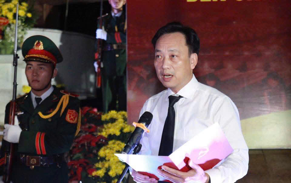 Đồng chí Lại Xuân Lâm, Phó Bí thư Đảng ủy Chính phủ phát biểu