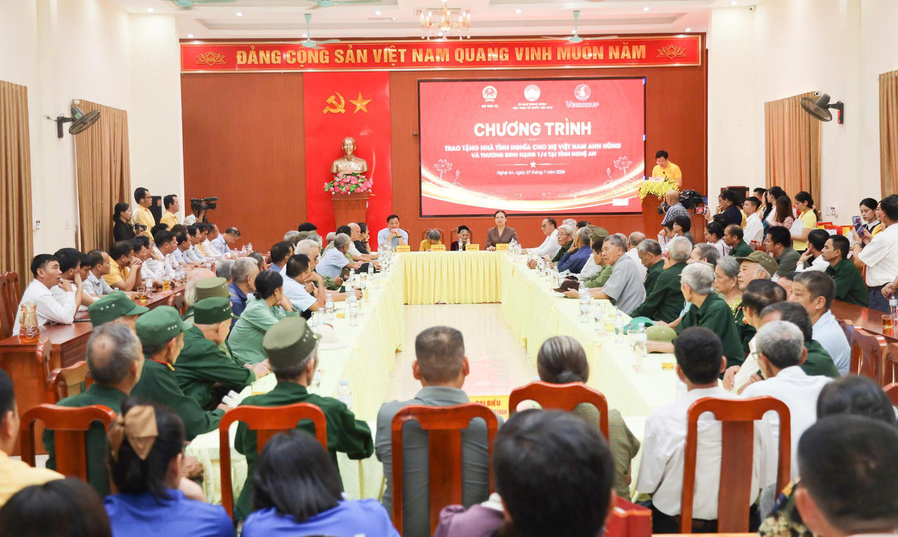 Quang cảnh Chương trình tại Nghệ An. Ảnh: BTC