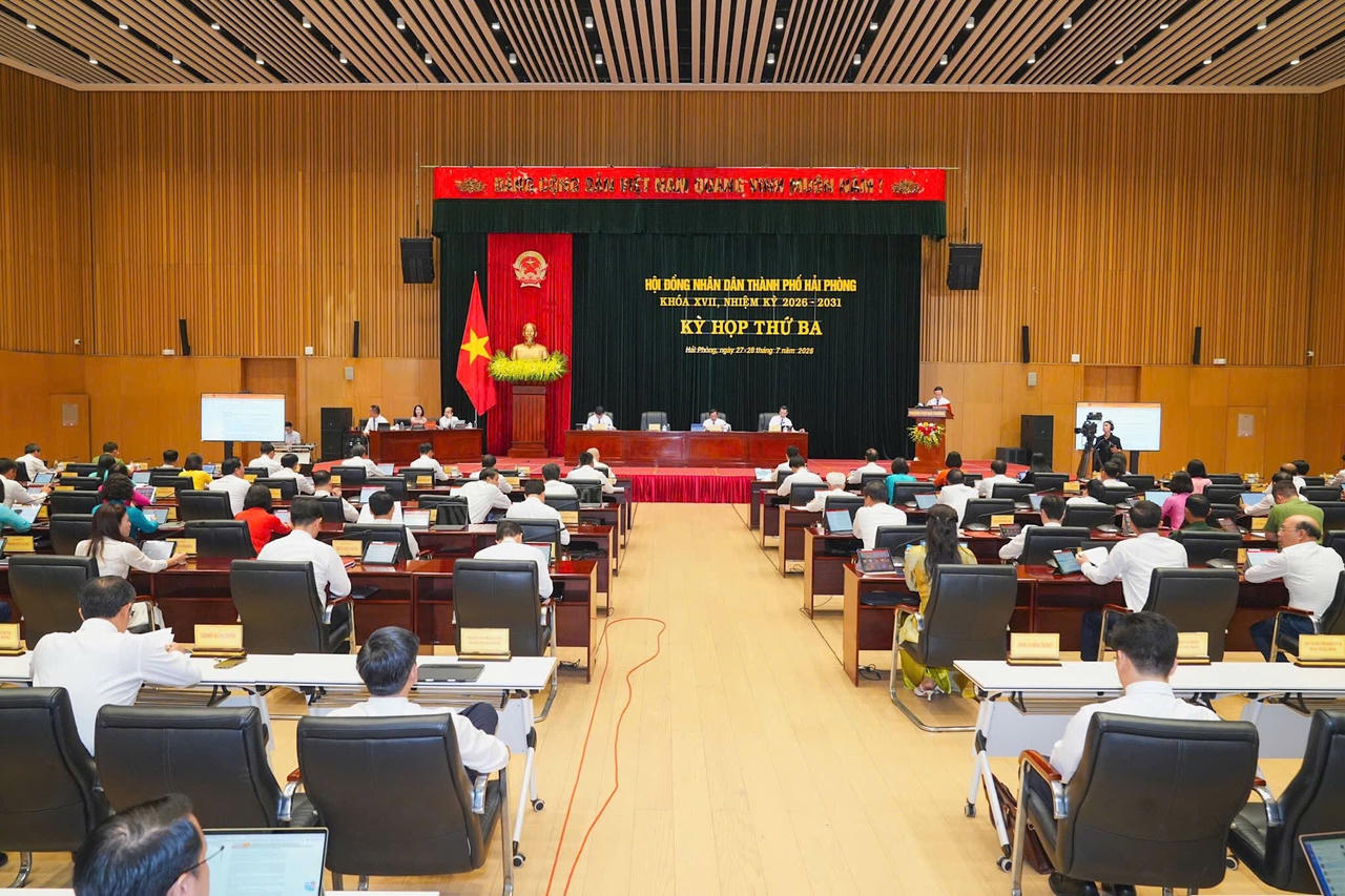 Kỳ họp thứ 3 HĐND TP Hải Phòng: Xem xét nhiều chính sách thúc đẩy đầu tư và an sinh xã hội