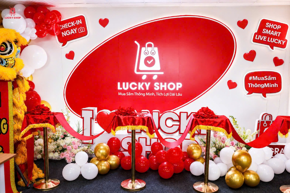 Lễ khai trương Văn phòng Đại diện Lucky Shop tại Hà Nội.