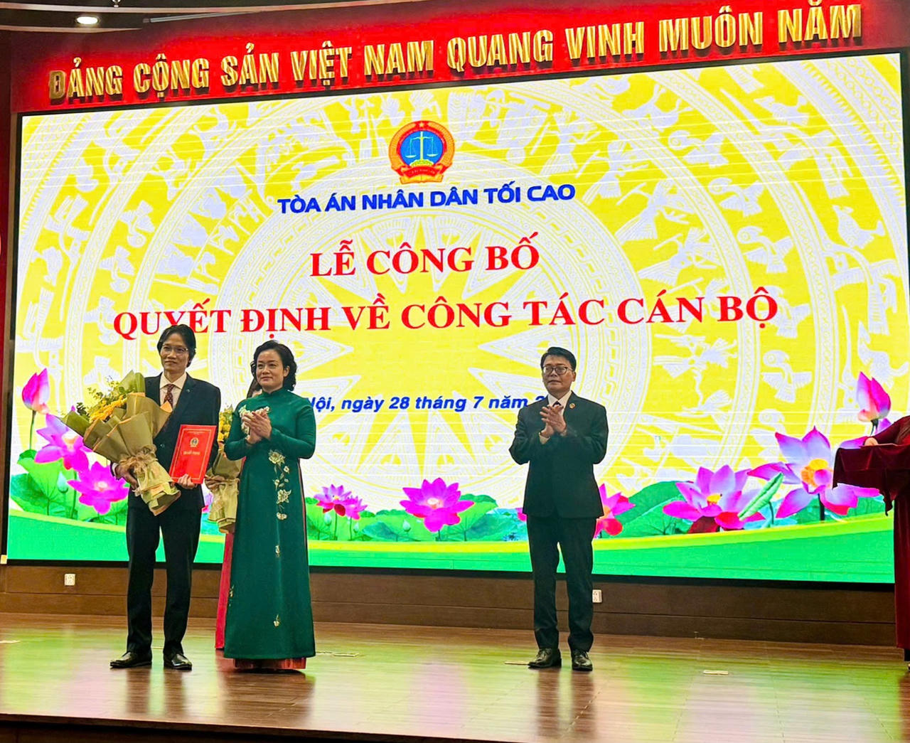 Bổ nhiệm Phó Tổng biên tập báo Công lý