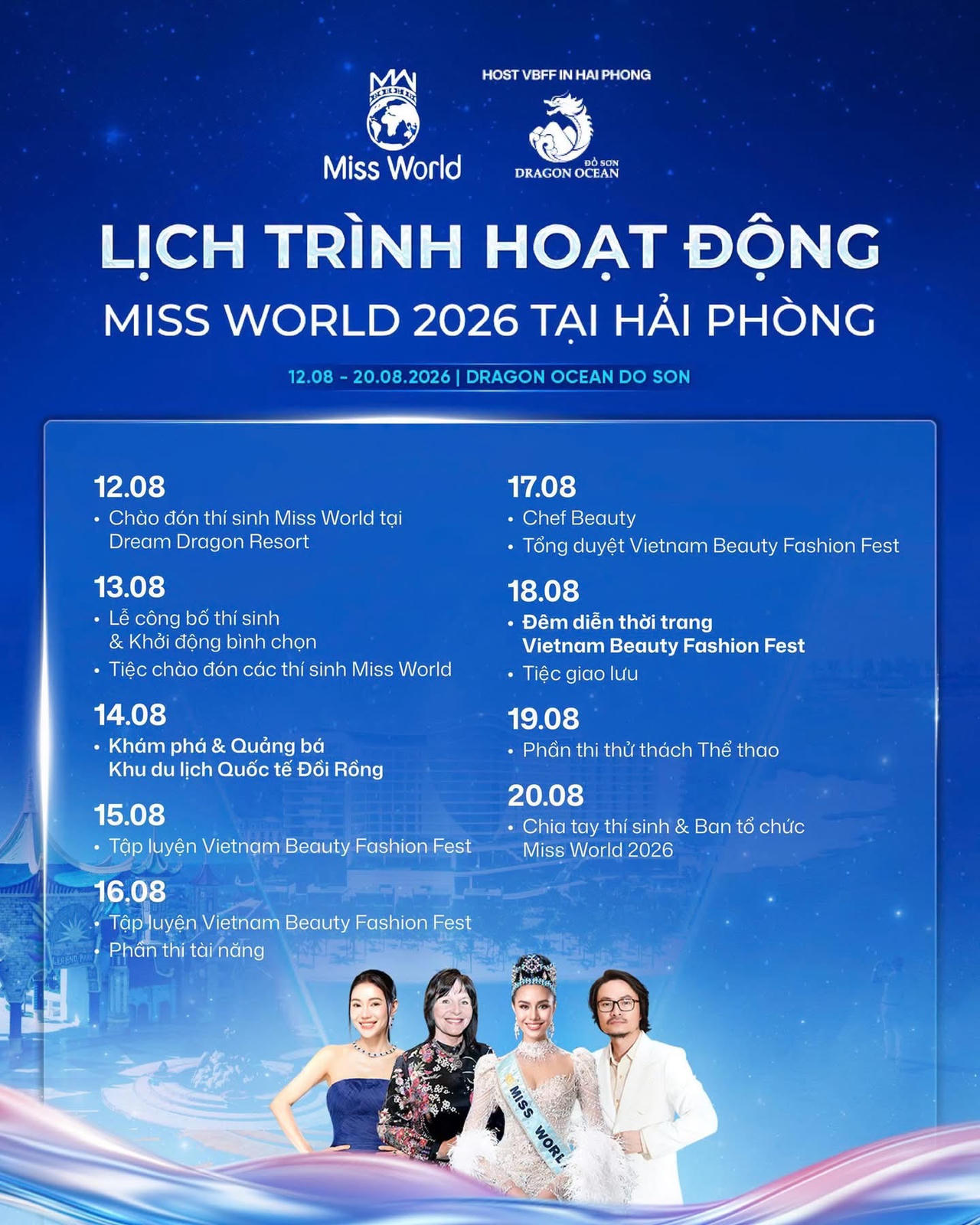 Đồi Rồng hoàn thiện hạ tầng, sẵn sàng cho chuỗi hoạt động Miss World 2026