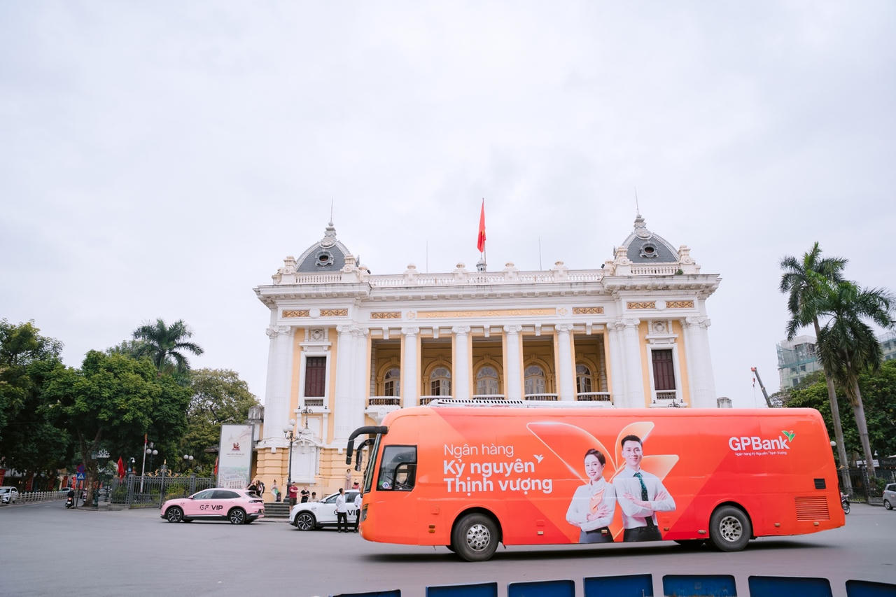 Chuyến xe "Kỷ nguyên Thịnh vượng" GPBank (Ảnh: GPBank)