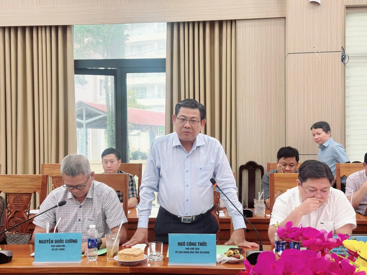 Ủy ban Khoa học, Công nghệ và Môi trường của Quốc hội khảo sát, làm việc tại An Giang 