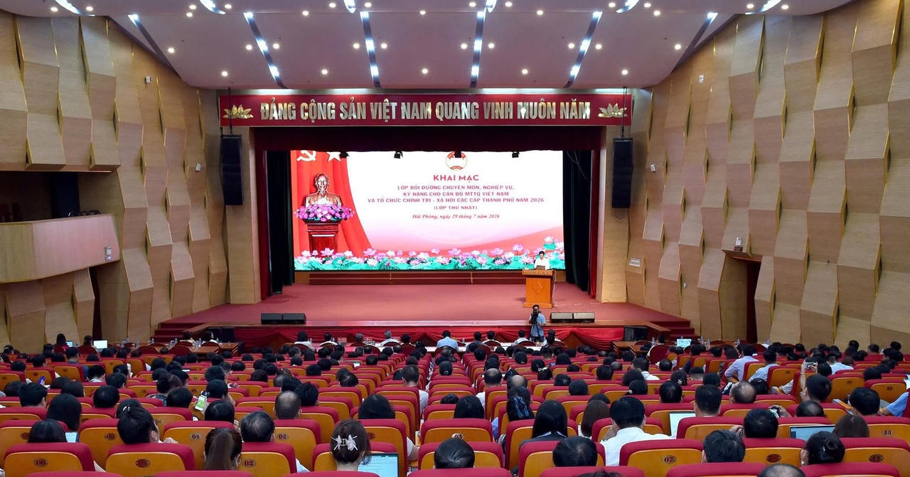 Hải Phòng: Bồi dưỡng nghiệp vụ cho hơn 1.200 cán bộ MTTQ và các tổ chức chính trị - xã hội