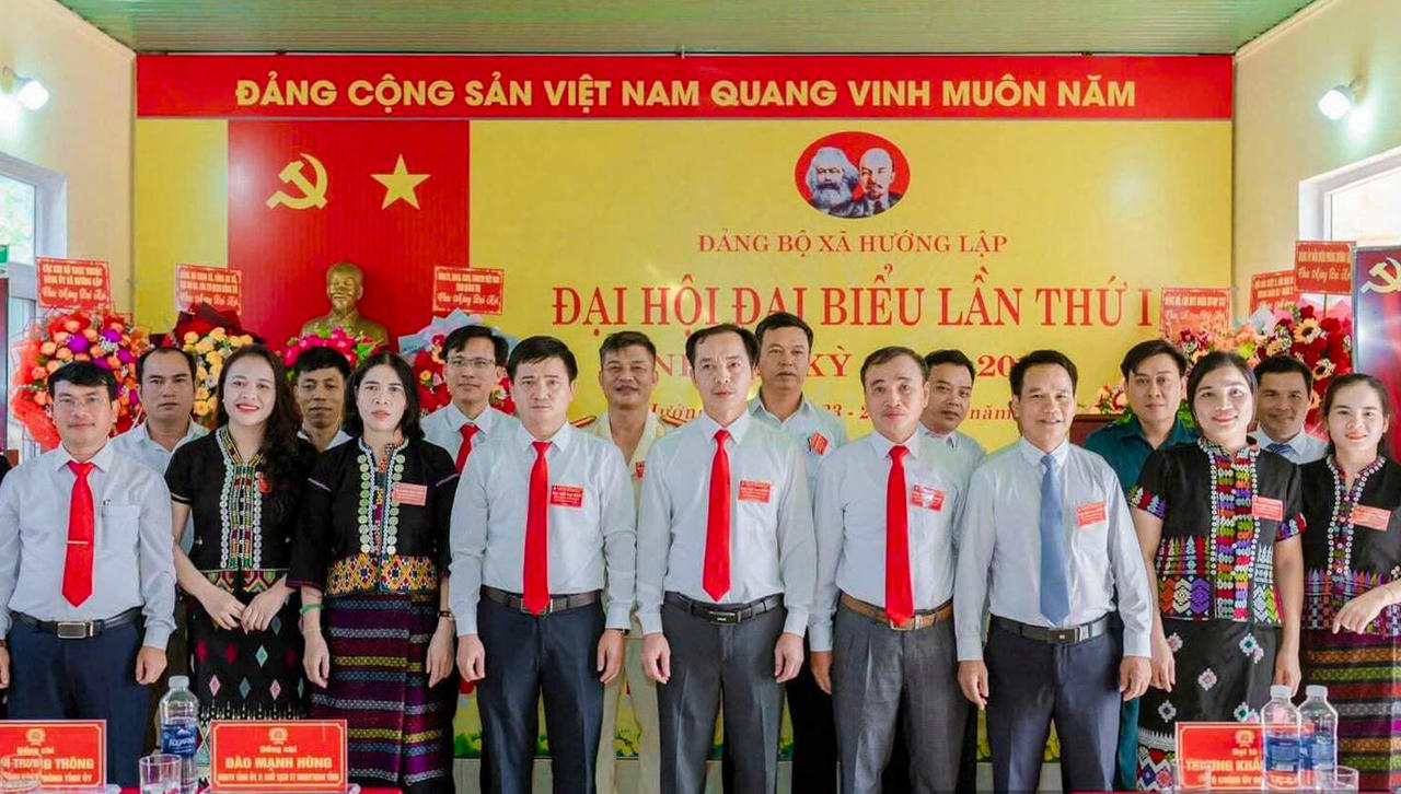 Đại hội Đảng bộ xã Hướng Lập lần thứ I, nhiệm kỳ 2025-2030 không chỉ đánh dấu bước chuyển về tổ chức sau khi thực hiện mô hình chính quyền địa phương hai cấp mà còn mở ra một tư duy phát triển mới. (Ảnh: xã Hướng Lập cung cấp)
