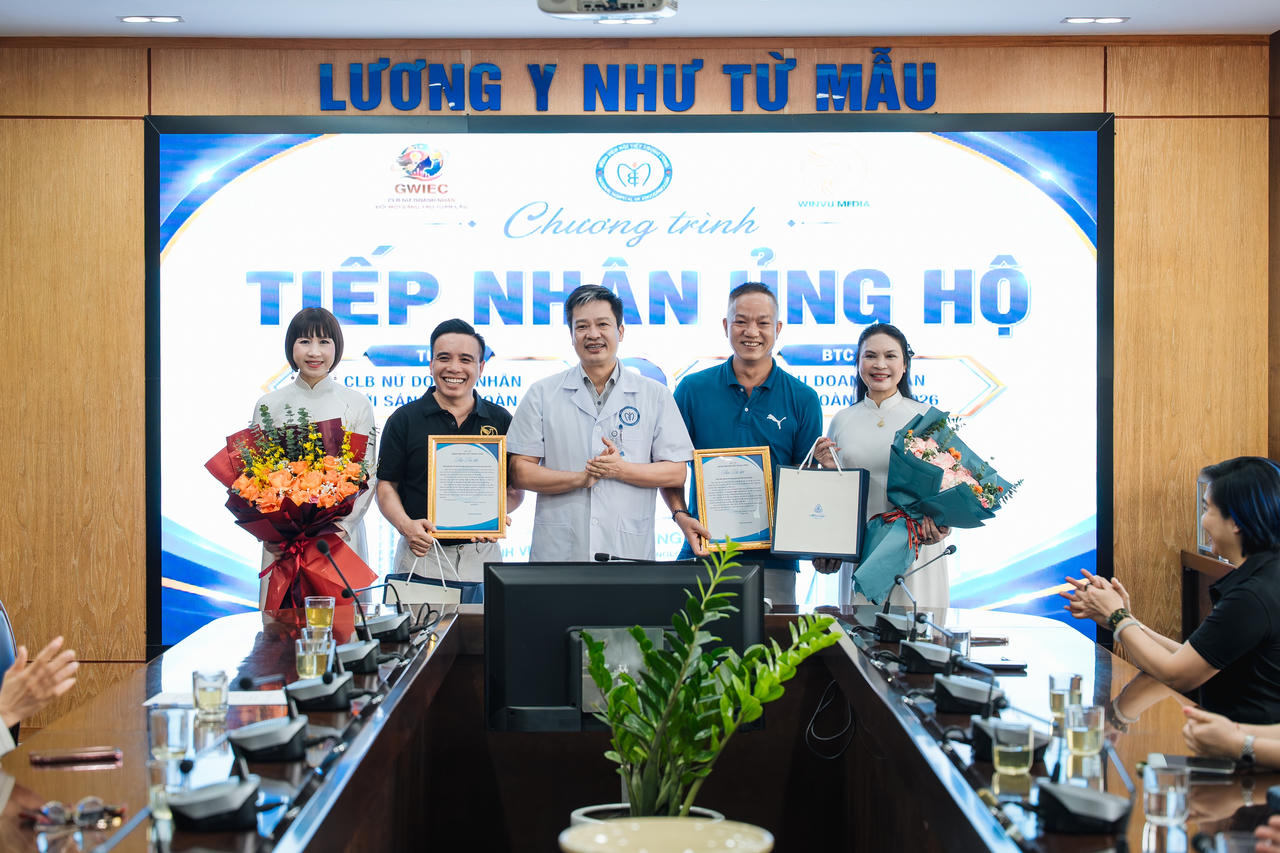 Chương trình thiện nguyện nhận được sự đồng hành của lãnh đạo Bệnh viện Nội tiết Trung ương và các đơn vị tổ chức. 
