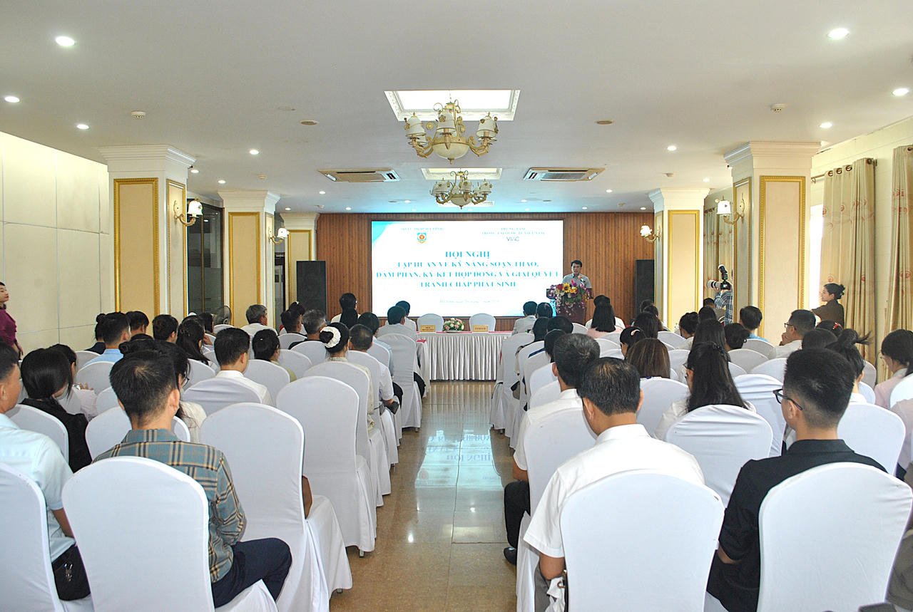 Trang bị kỹ năng quản trị hợp đồng, tăng 'lá chắn' pháp lý cho doanh nghiệp Hà Tĩnh