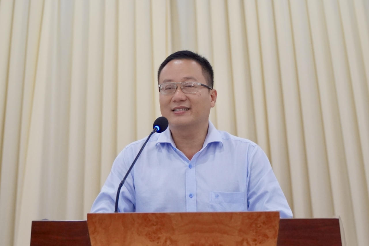 Ông Huỳnh Hữu Phúc – Phó Giám đốc BHXH tỉnh Đồng Tháp. Ảnh: Kim Ngân