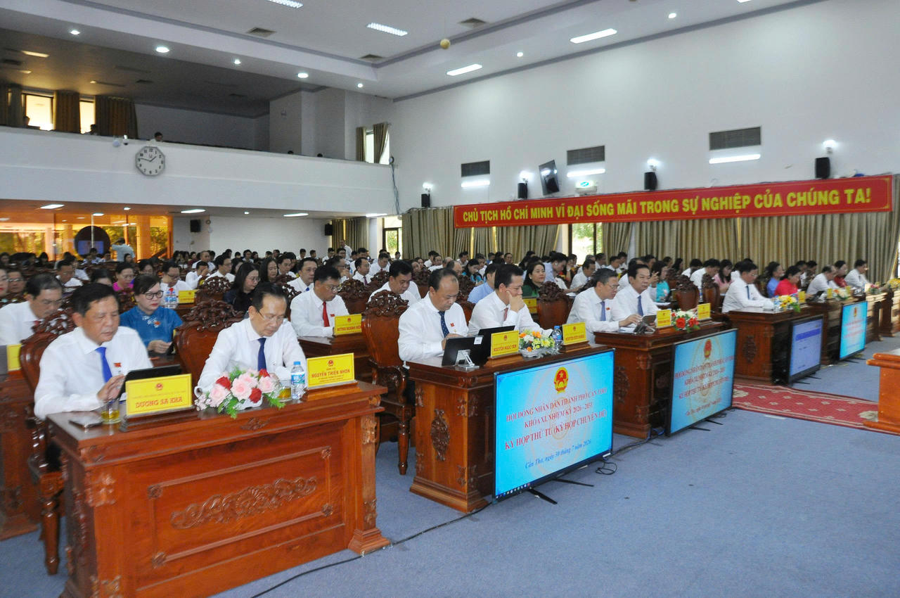 Các đại biểu tham dự kỳ họp. (Ảnh: HV)