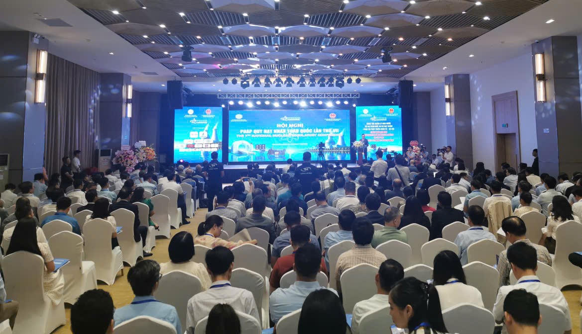 Hội nghị Pháp quy hạt nhân toàn quốc lần thứ VII. (Ảnh: Công Hoan)