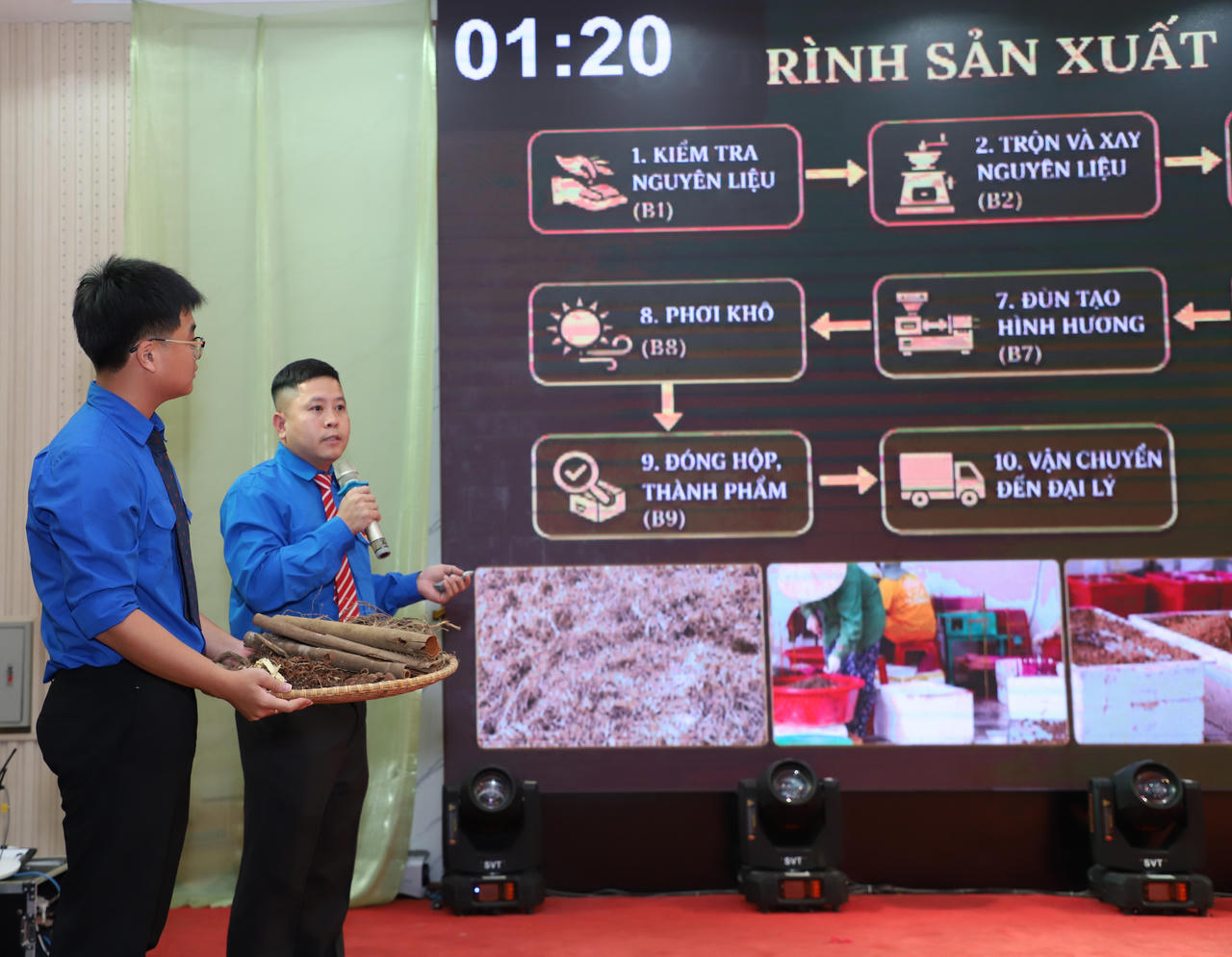 Các đội thi tranh tài. (Ảnh: ĐH)